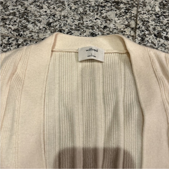 NWT Aritzia Wilfred Thais Cardigan in Oak size L, never worn - Picture 4 of 5